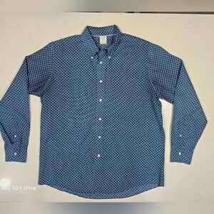 NWOT Brooks Brothers MILANO OCBD All Cotton Button Up Polo Shirt Size XL